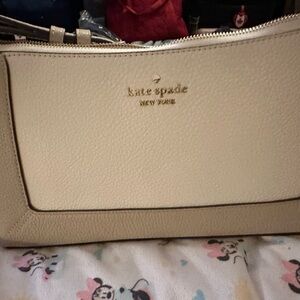 Kate Spade Cream and Tan Women's Bag